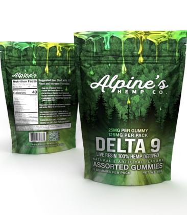 LE Alpine Delta-9 Gummies 5ct 22.99 *