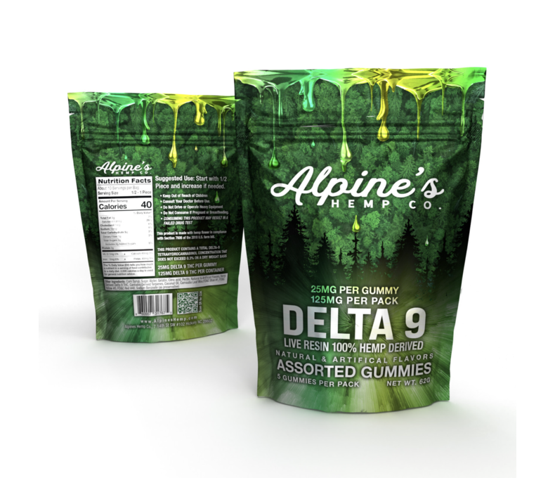 LE Alpine Delta-9 Gummies 5ct 22.99 *