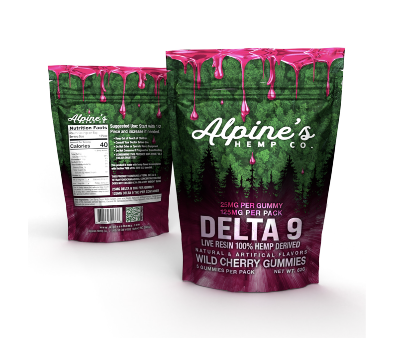 LE Alpine Delta-9 Gummies 5ct 22.99 *