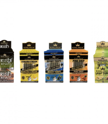 King Palm Mini Leaf 5pk 4.99 - 15ct Display