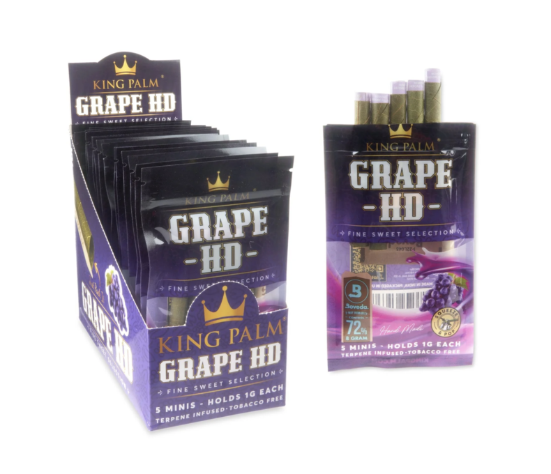 King Palm Mini Leaf 5pk 4.99 - 15ct Display