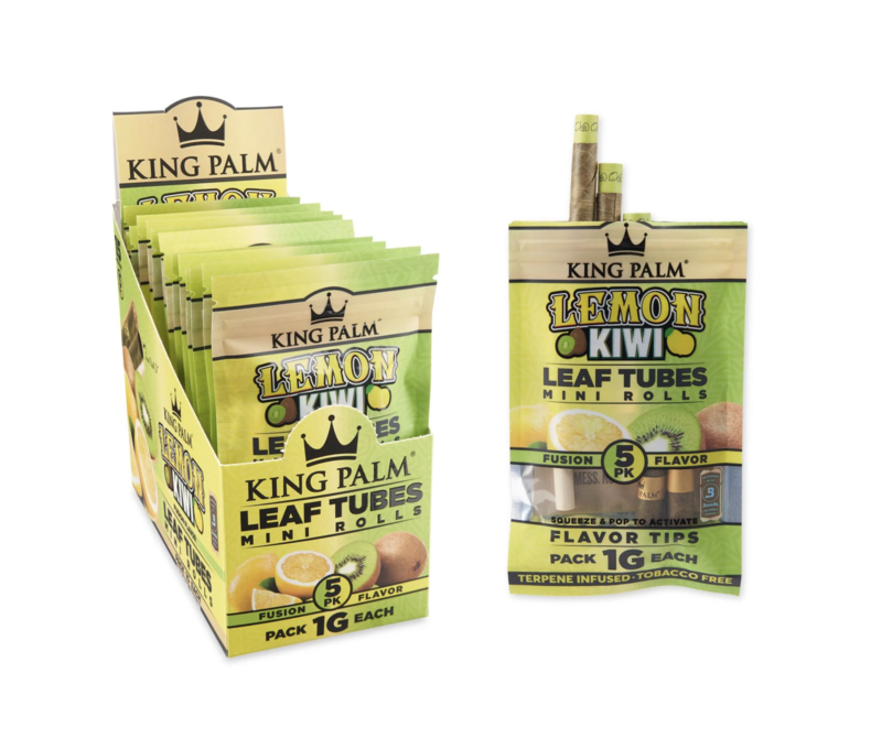 King Palm Mini Leaf 5pk 4.99 - 15ct Display