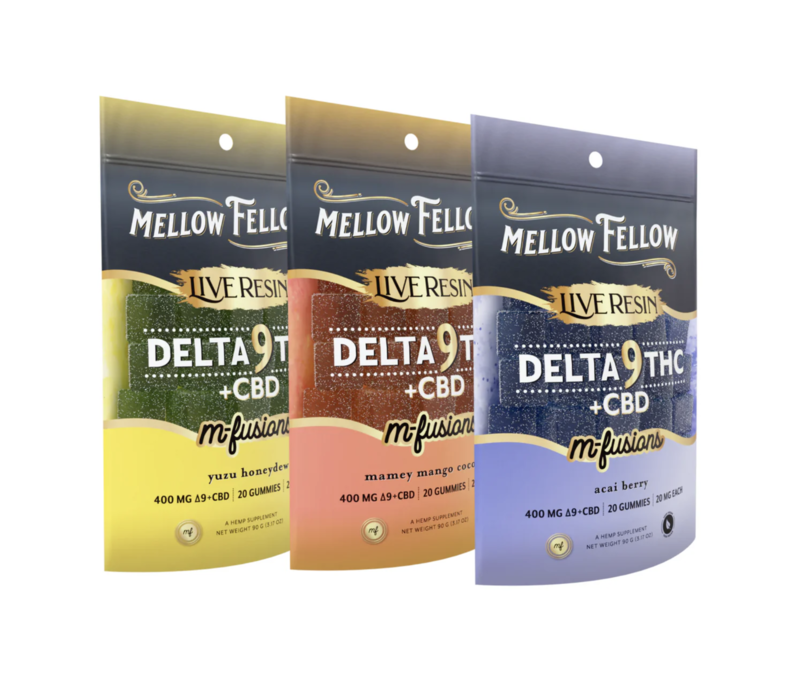 LE Mellow Fellow M-Fusion D9 Gummies 20ct 19.99 - 6ct Display *