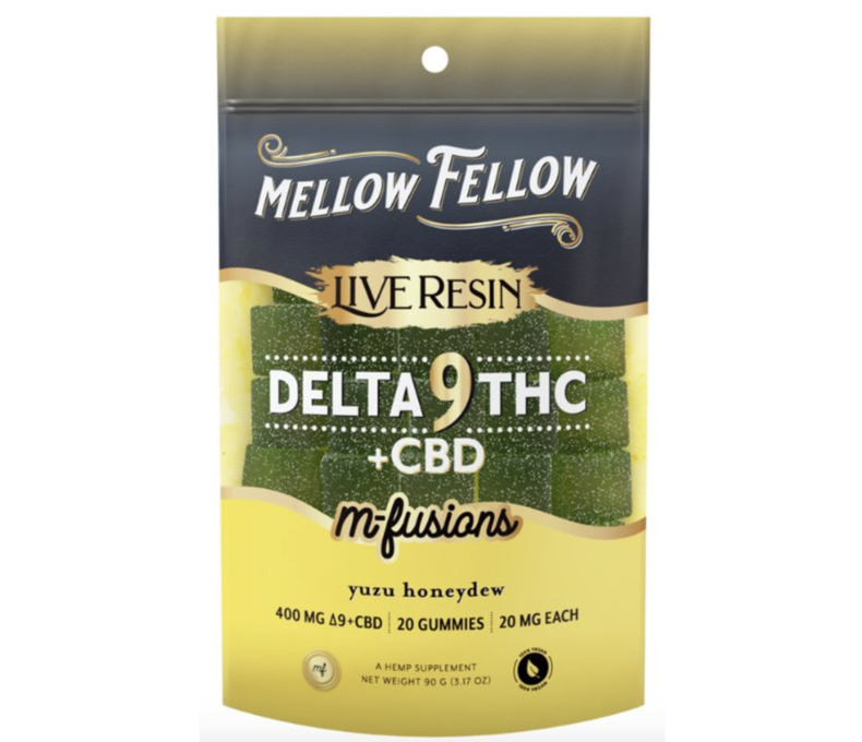 LE Mellow Fellow M-Fusion D9 Gummies 20ct 19.99 - 6ct Display *