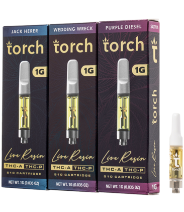 LE Torch THCA LR Cart 1g 14.99 -  5ct Display