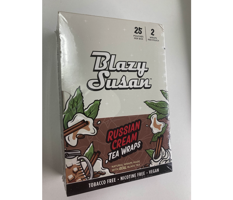 Blazy Susan Russian Cream Wraps 2pk 1.99 - 25ct Display