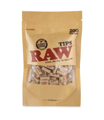 Raw Tips Pre-Rolled 200ct 11.99
