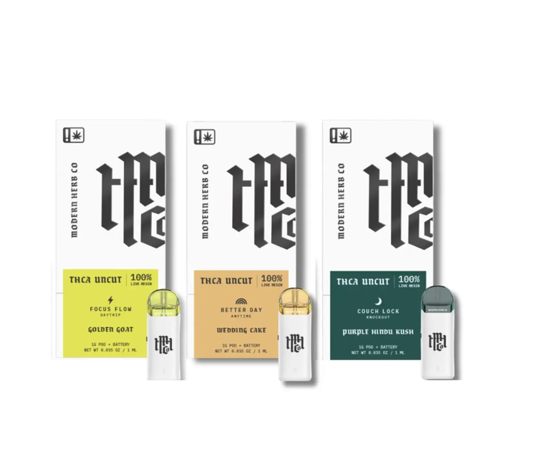 LE Modern Herb THCA Pod Kit 49.99 - 6ct Display *