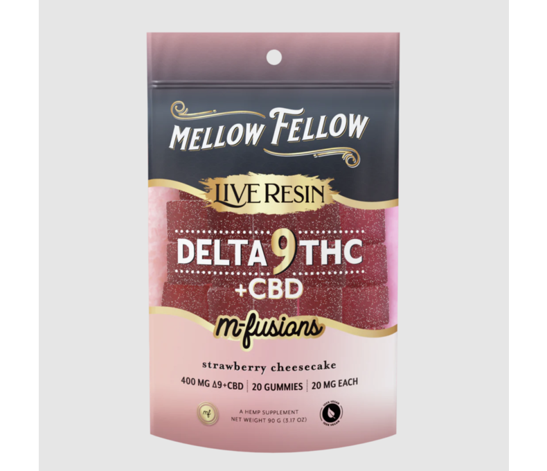 LE Mellow Fellow M-Fusion D9 Gummies 20ct 19.99 - 6ct Display *