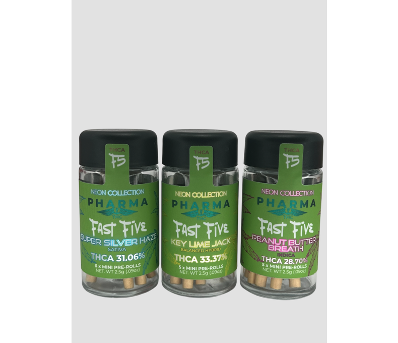 LE Pharma Neon THCA Fast Fives 5ct 32.99 *