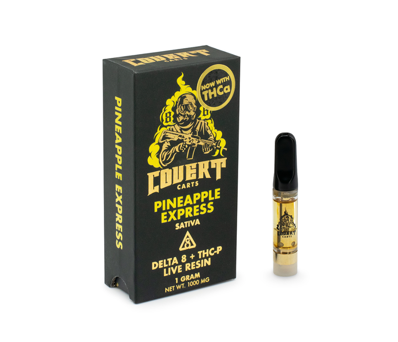 LE Covert THCA D8 Cart 2G 27.99 - 5ct Display