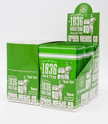 CM 1836 Green Means Go Powder 1oz 11.99 - 15ct Display