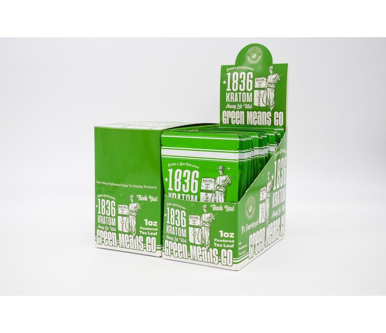 CM 1836 Green Means Go Powder 1oz 11.99 - 15ct Display