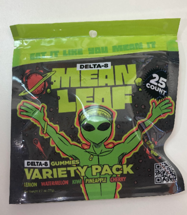 LE Mean Leaf D Gummies 60mg 25ct 34.99