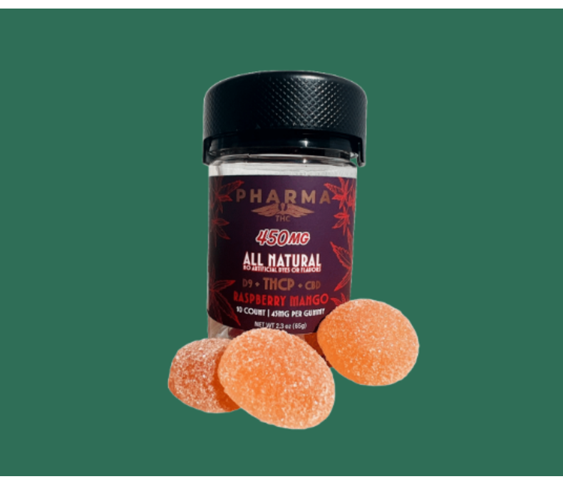 LE Pharma Natural CBD D9 THCP 450mg 10ct 12.99