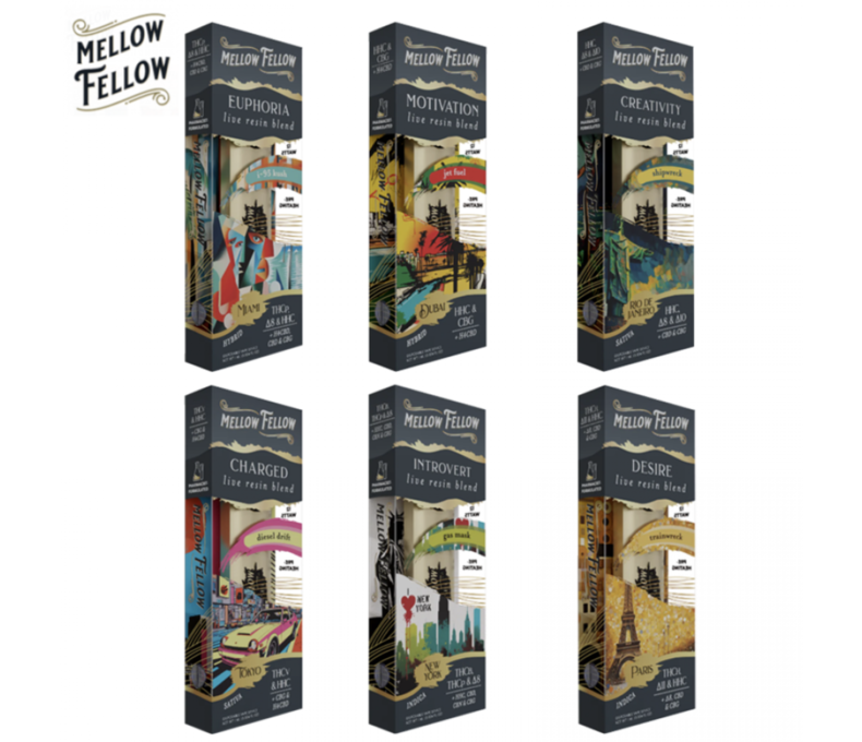 LE Mellow Fellow Disposable 1mL 19.99 - 6ct Display