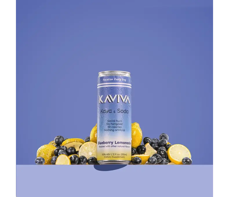 CM Kaviva Kava Soda 7.99 - 4ct Display