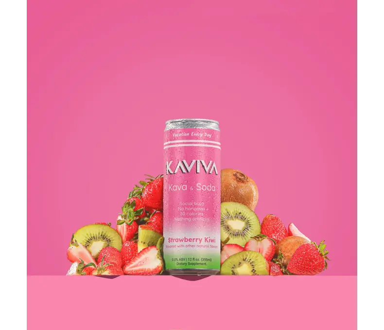 CM Kaviva Kava Soda 7.99 - 4ct Display