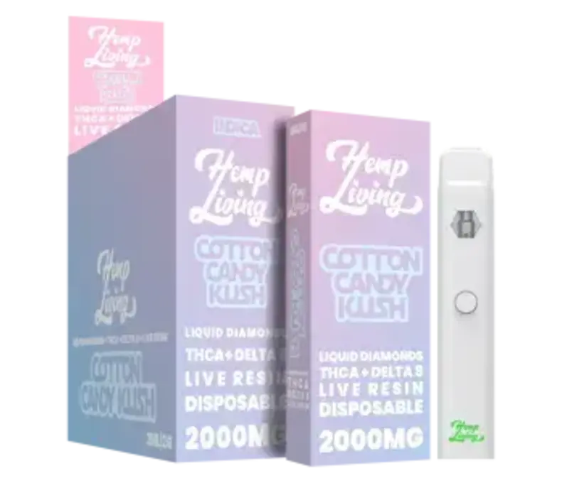 LE Hemp Living A Dispo 2g 26.99 - 5ct Display -