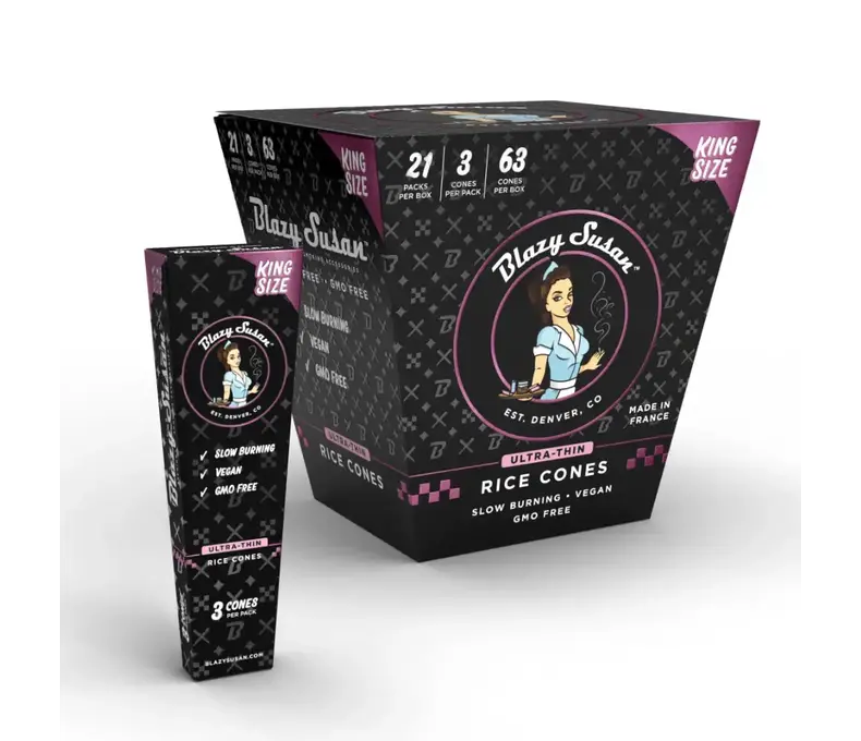 Blazy Susan Cones KS 3pk 2.99 - 21ct Display