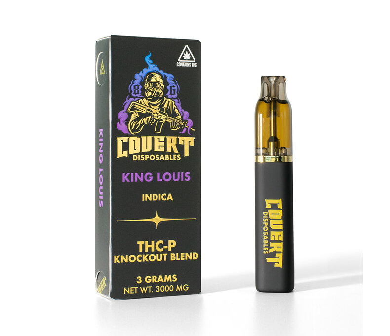 LE Covert Dispo D8/THCP Knockout 3g 34.99 - 5ct Display -