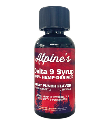 Alpine Delta-9 Syrup 200mg 2oz