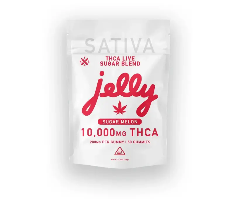 NYB: Jelly Live Sugar Blend THC-A Gummies 200mg 50ct Bag