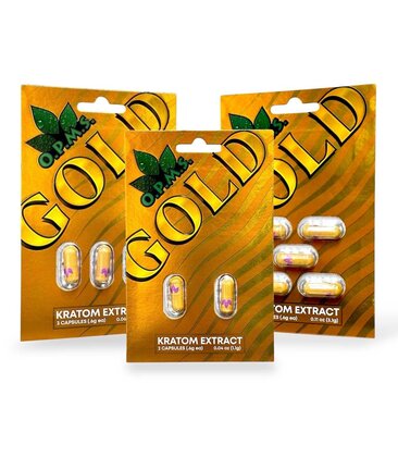 OPMS Gold Kratom Capsules