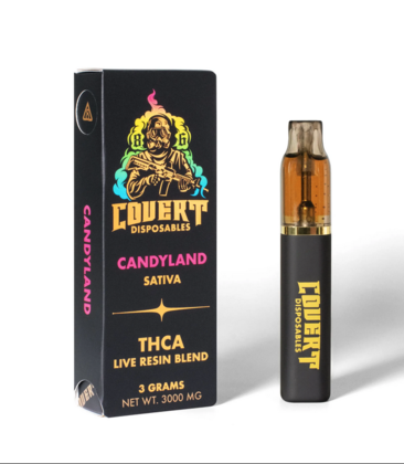 Covert Disposable D8 /THCP/THCA 3g