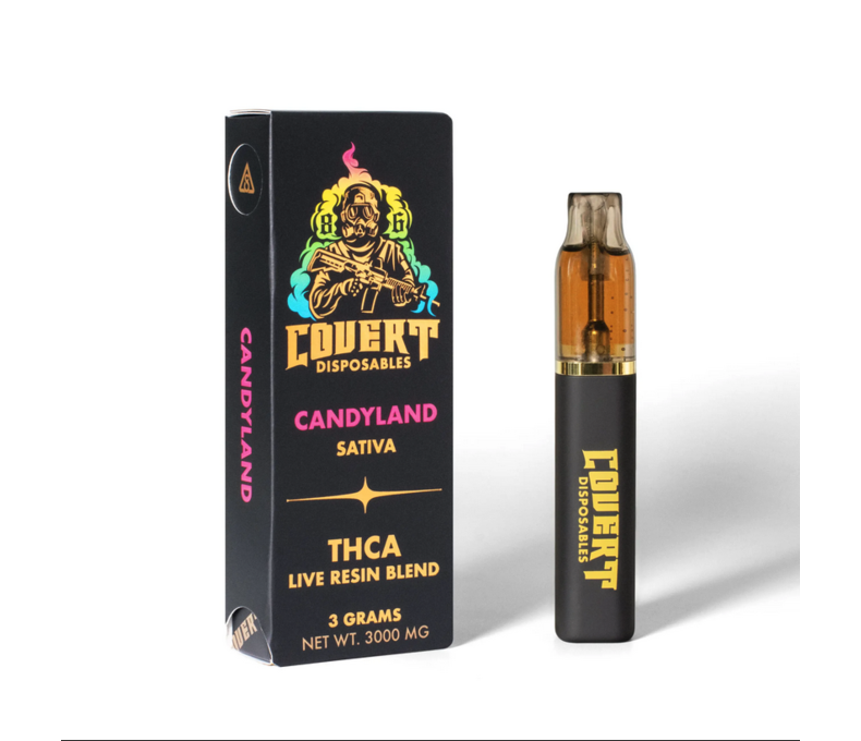 Covert Disposable THCA+THCP+D8 Live Resin Blend  3g