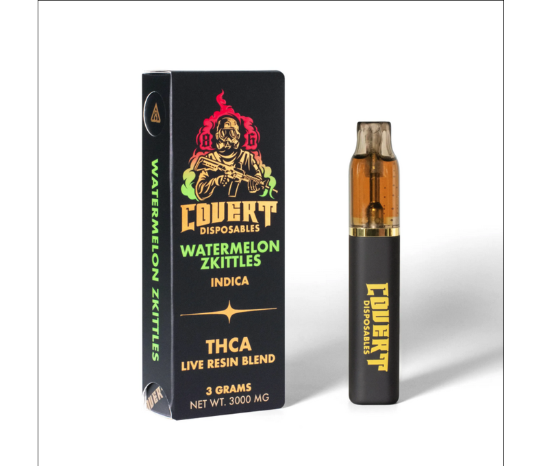 Covert Disposable D8 /THCP/THCA 3g