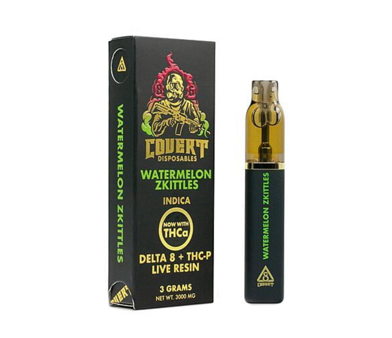 Covert Disposable D8 /THCP/THCA 3g