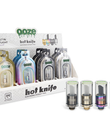 OOze Hot Knife 2.0 w/ light 16.99 - 12ct Display