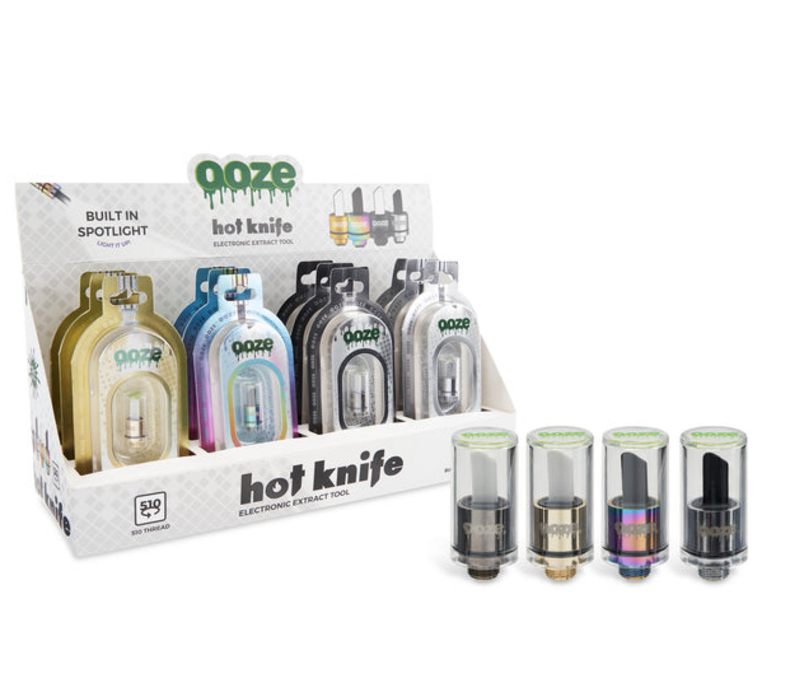 OOze Hot Knife 2.0 w/ light 16.99 - 12ct Display