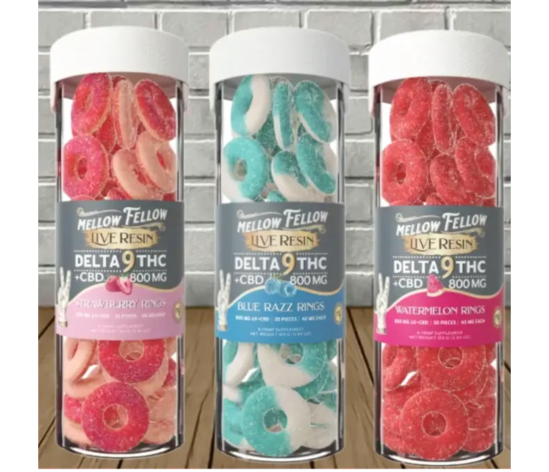 LE Mellow Fellow D9 Gummies 20ct 29.99 - 6ct Display *