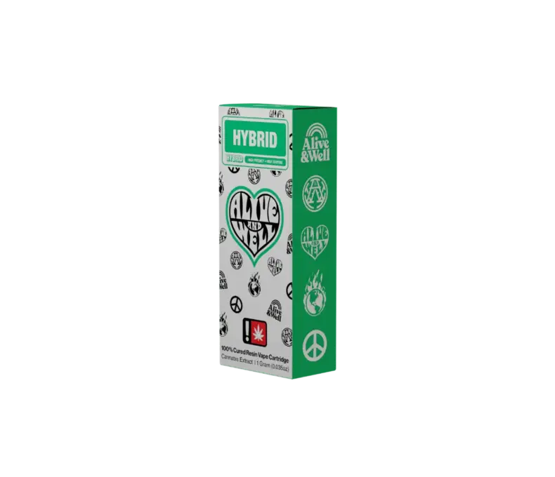 LE Alive & Well Disposable THCA 1g 49.99 *