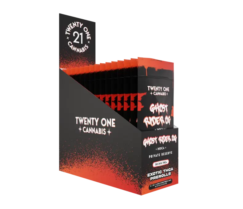 LE Twenty One Canna THCA Preroll 2ct 14.99 - 15ct Display  -