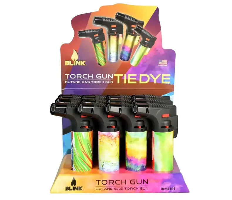 Torch 7.99 -  Blink Tiedye - 12ct Display