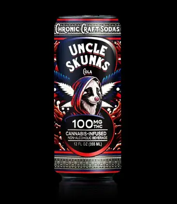 Uncle Skunk's D9 Soda 100mg