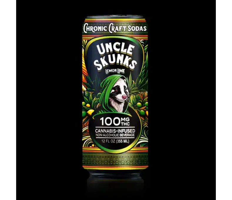 Uncle Skunk's Chronic Craft D9 Soda 100mg