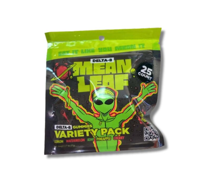 Mean Leaf D8 Gummies 60mg 25ct