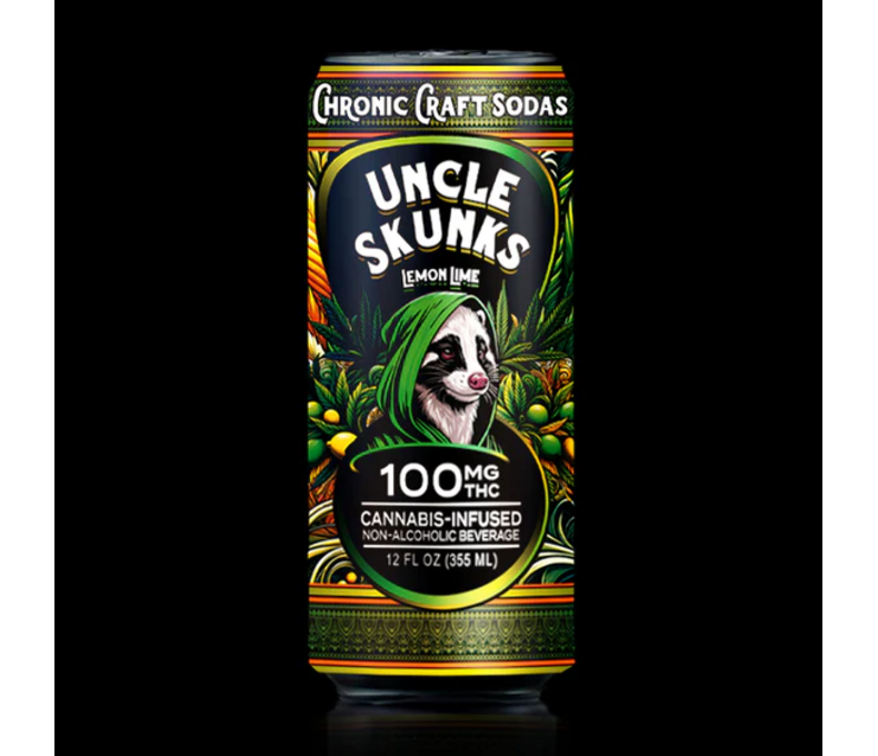 LE Uncle Skunk's D9 Soda 100mg 17.99 * - 4ct Display