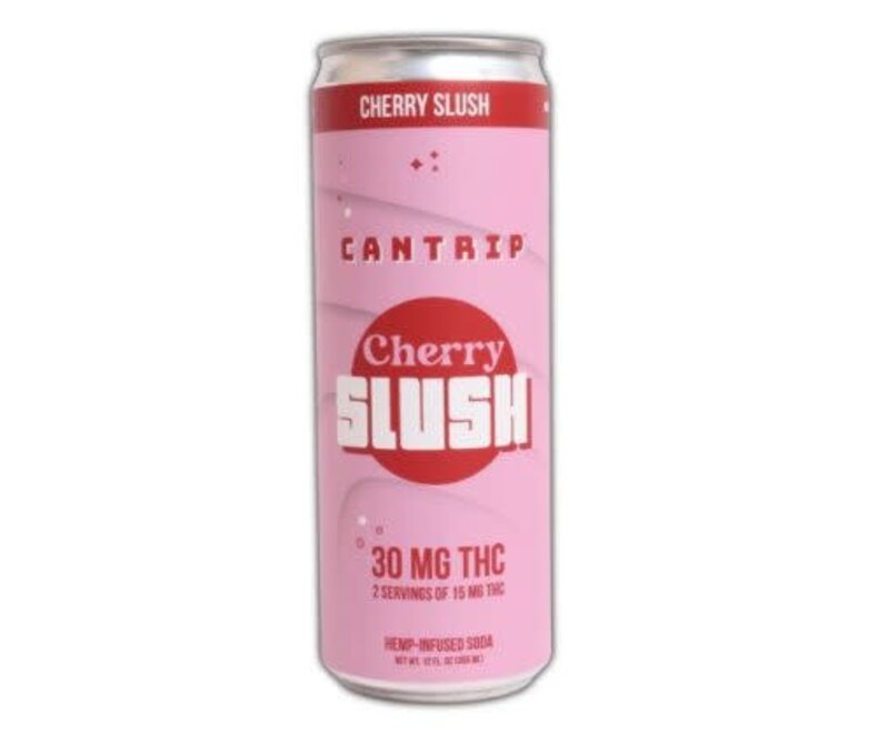 LE Cantrip Soda 30mg 7.99 - 4ct Display * Cherry Slush