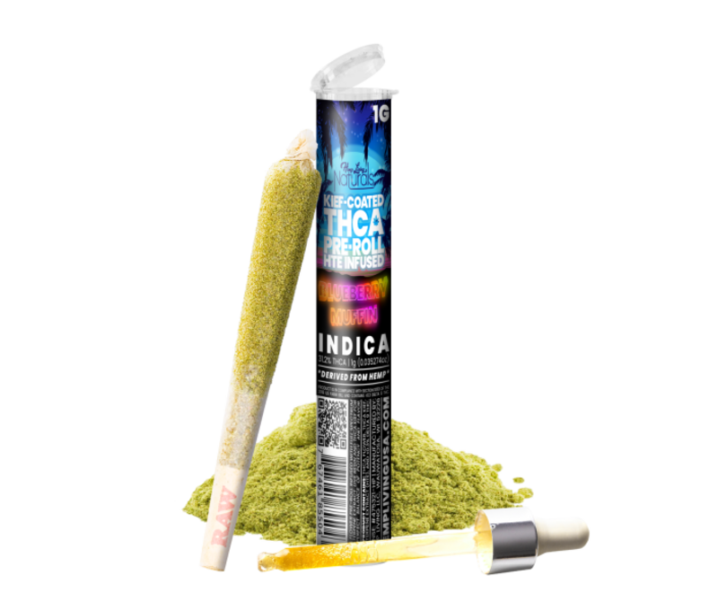 LE HL Naturals Preroll THCA+HTE, Kief 1g 11.99 - 10ct Display -
