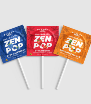 LE Pharma Zen Pop D9 25mg 4.99 - 25ct Display