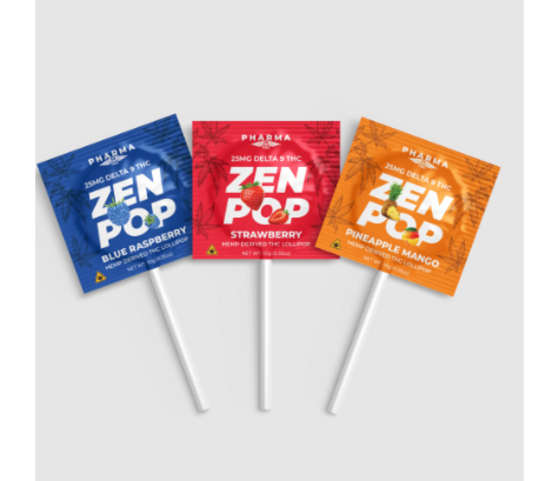 LE Pharma Zen Pop D9 25mg 4.99 - 25ct Display