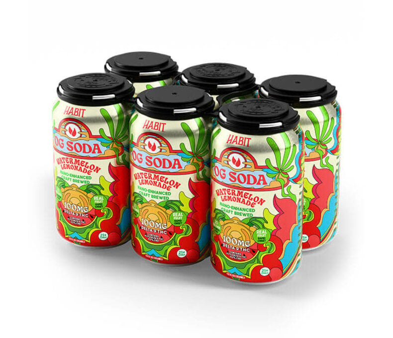 LE Habit OG D9 Soda 100mg 16.99 - 6ct Display *