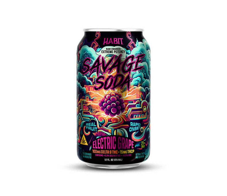LE Habit Savage D9/TP Soda 100mg 19.99 - 6ct Display