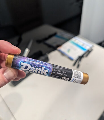 LE QC Dank THCa Preroll 1.5g 13.99