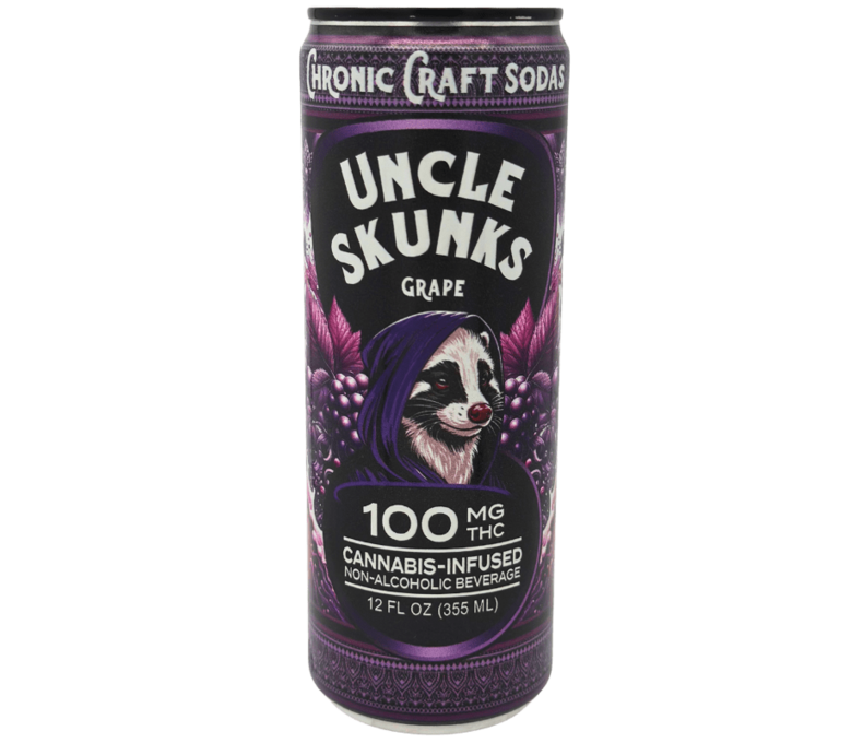 LE Uncle Skunk's D9 Soda 100mg 17.99 * -  4ct Display